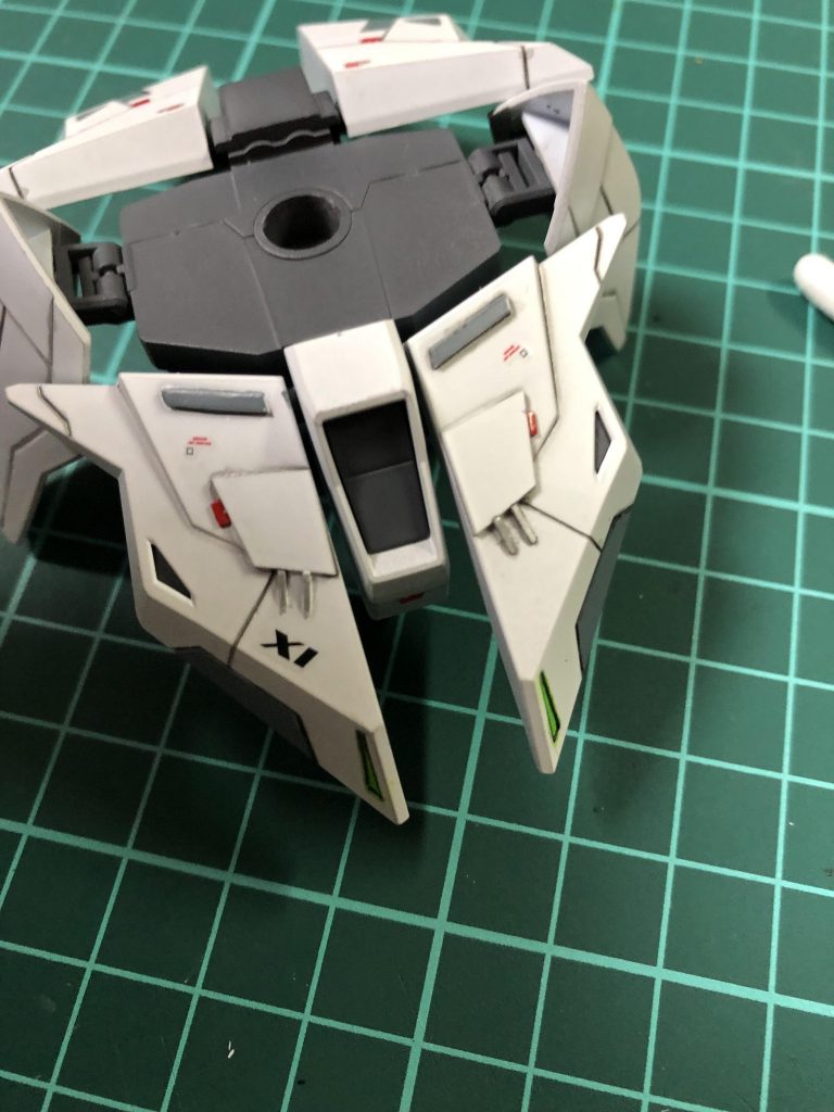 プラ板と新規モールドとレッドポイントでディテールアップ！