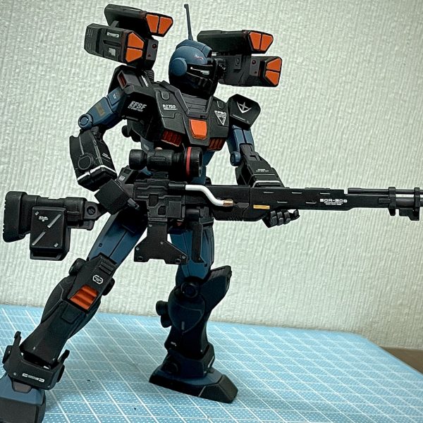 ジムスナイパーカスタムミサイルランチャー装備