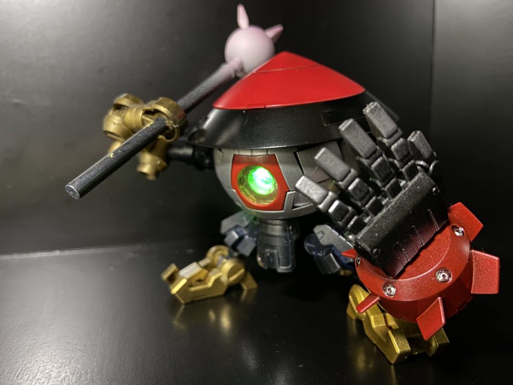 というわけで、つよつよ足軽ボールでした!ゴールドや傘の発色は思った通りに出たので満足です!ご覧いただきありがとうございました!