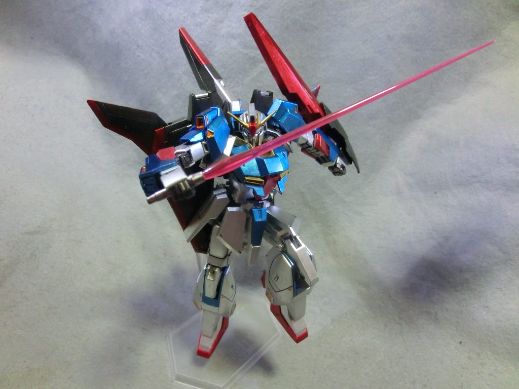 HGUC　Zガンダム　メタリック塗装–4枚目/制作者：Gタクヨ