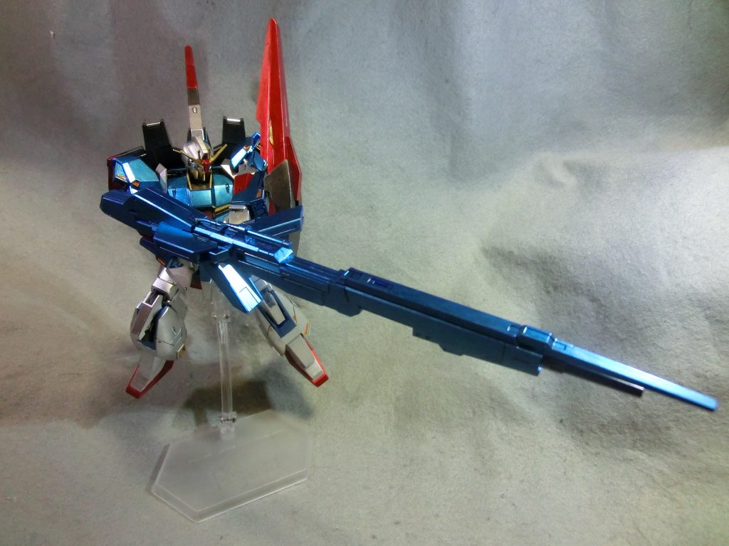HGUC　Zガンダム　メタリック塗装–6枚目/制作者：Gタクヨ