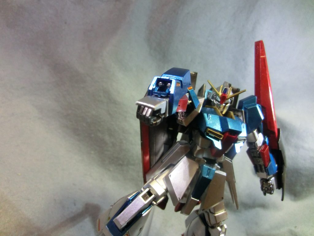 HGUC　Zガンダム　メタリック塗装–7枚目/制作者：Gタクヨ