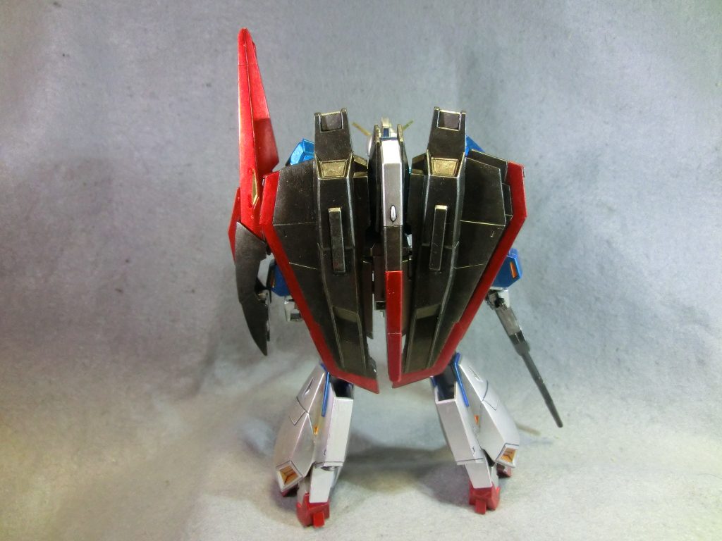 HGUC　Zガンダム　メタリック塗装–3枚目/制作者：Gタクヨ