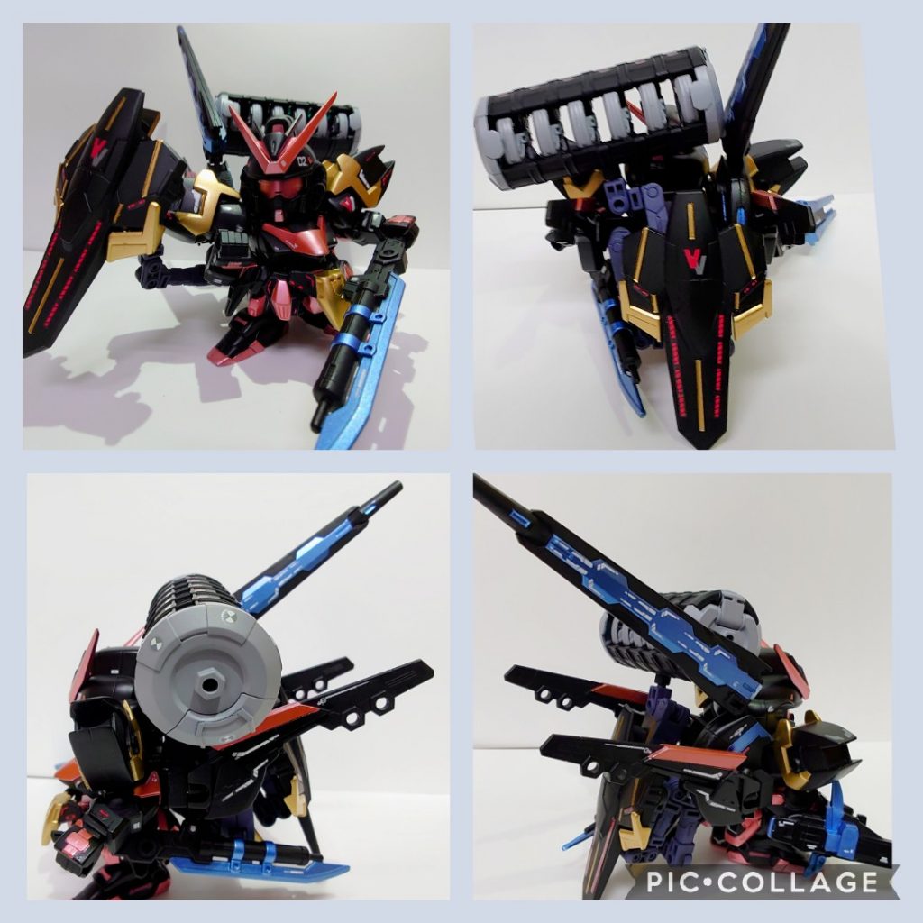 近接戦装備と横と後