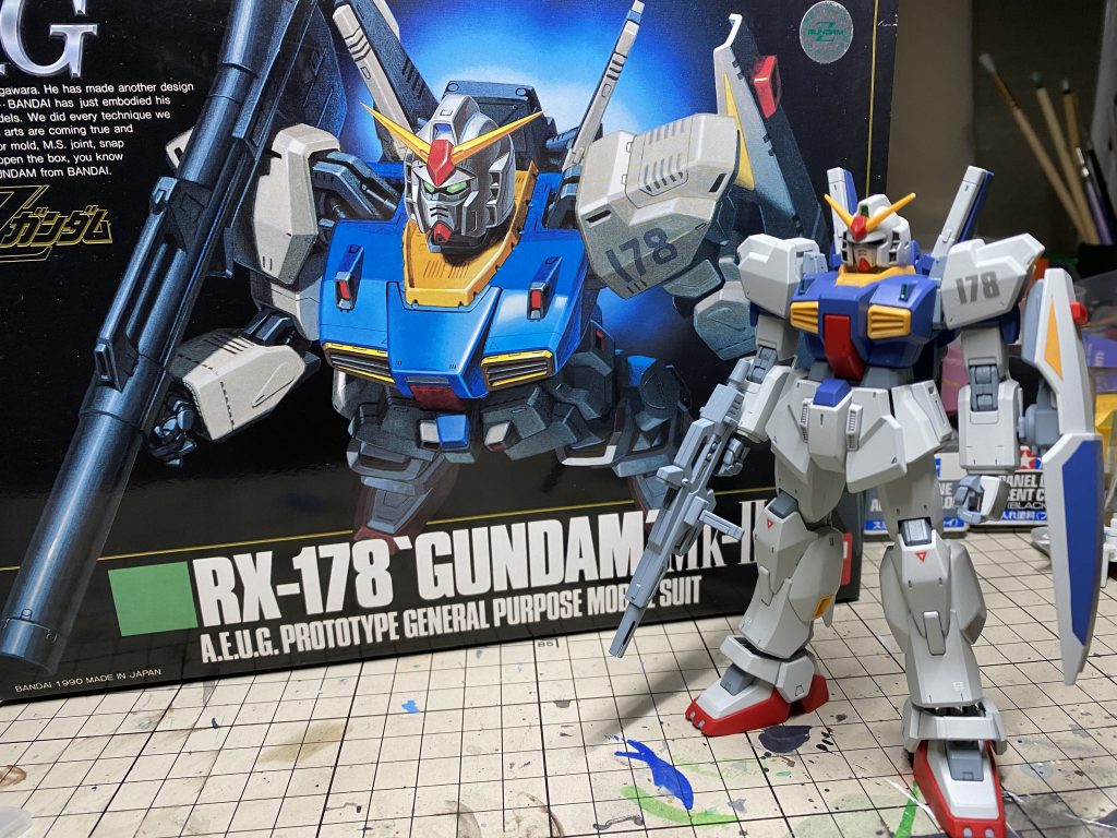 1/144ガンダムMk-II (エゥーゴ仕様)–2枚目/制作者：ますす