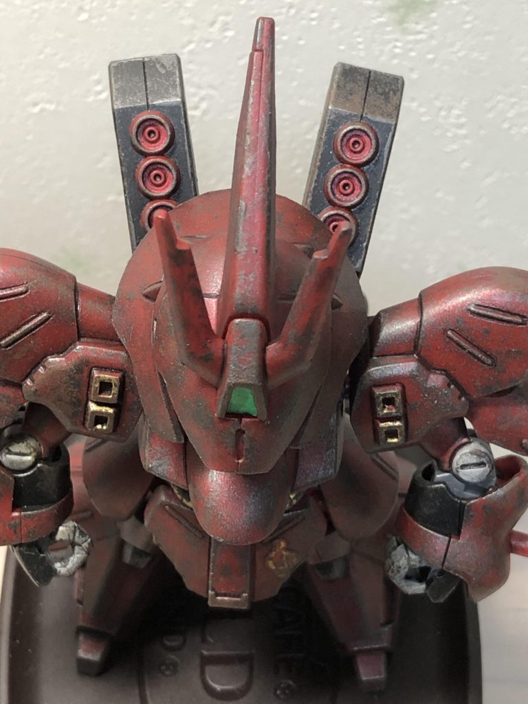 ブロンズ像っぽくしたかったのですが…