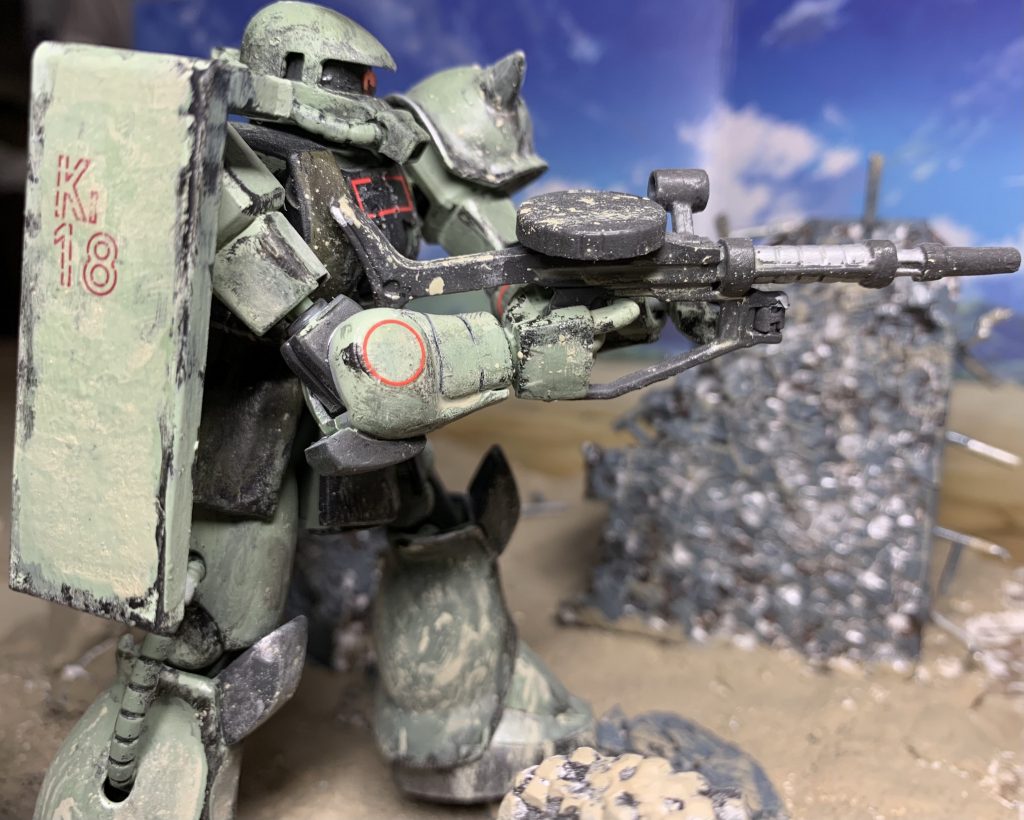 ザクⅡ–2枚目/制作者：超兄貴