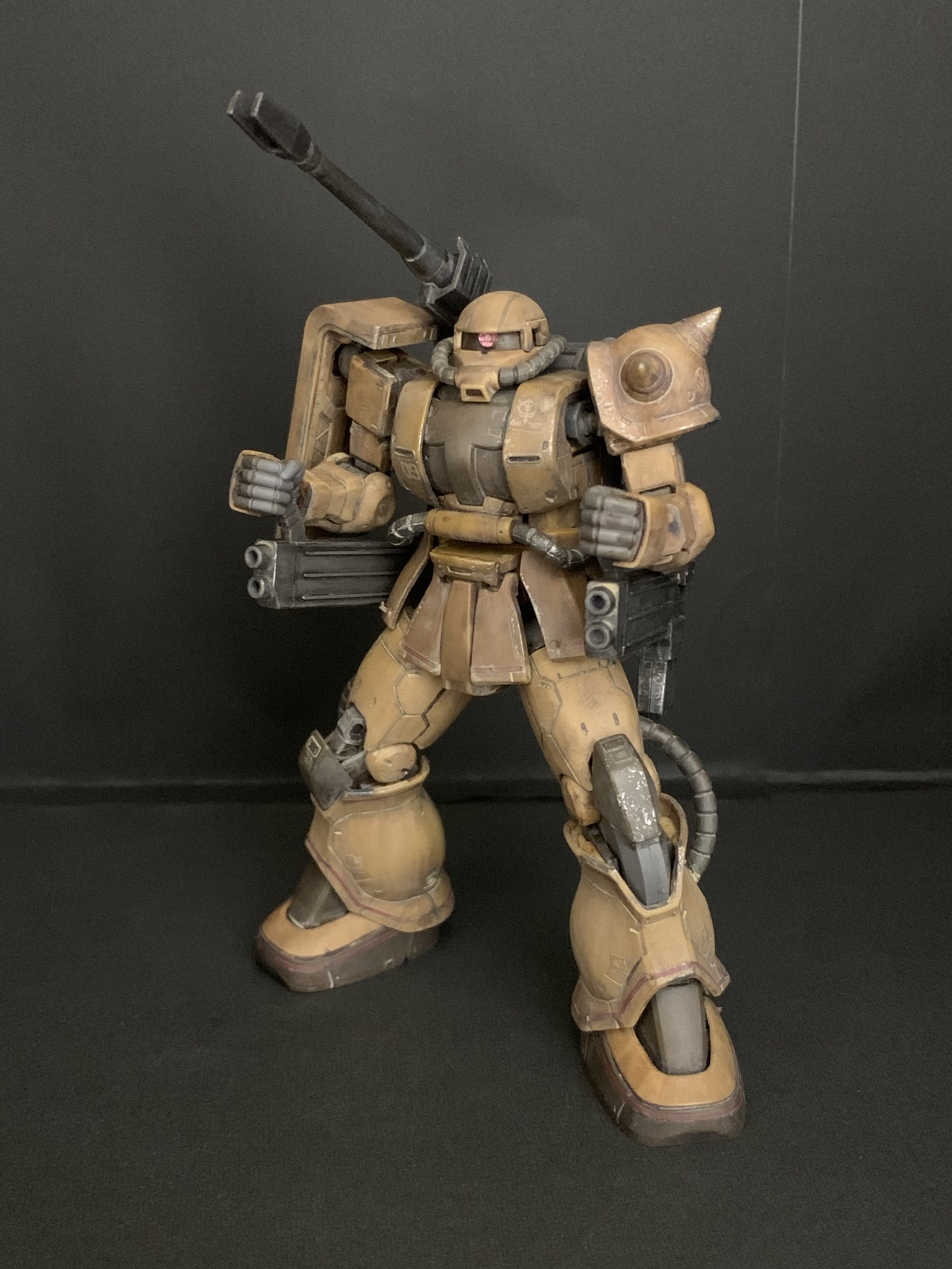 HG ザクハーフキャノン｜MR.Tさんのガンプラ作品｜GUNSTA 