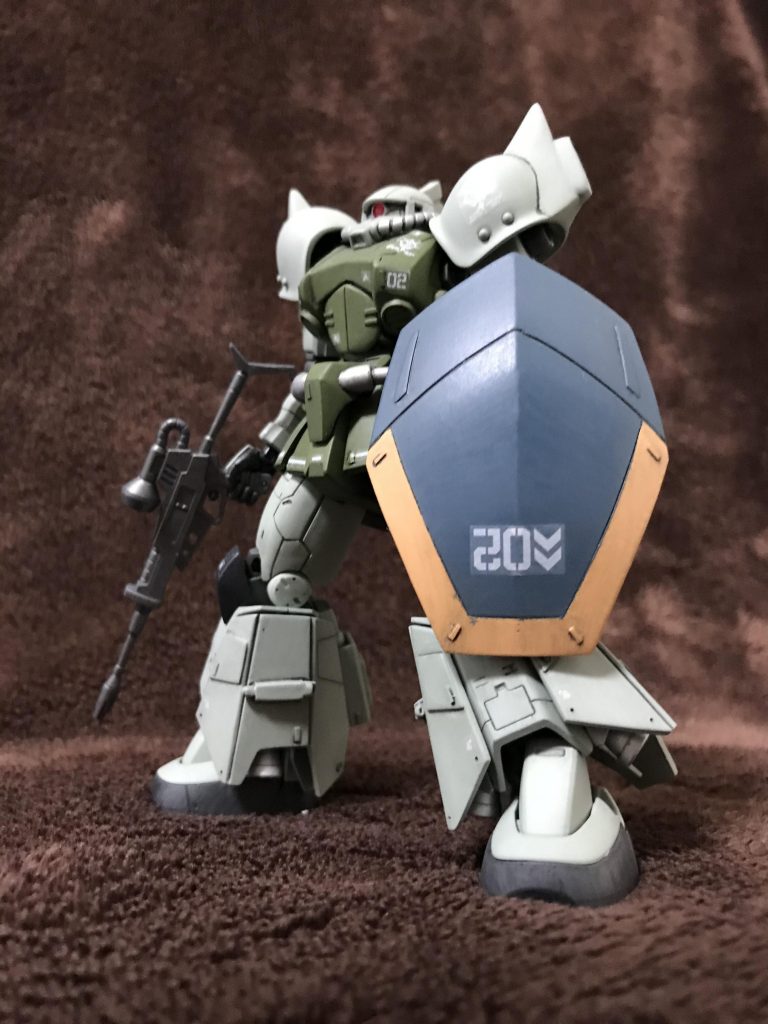 ザク高機動型R3改–2枚目/制作者：@chume777