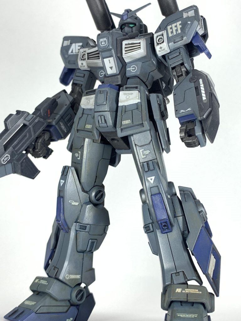 少しウェザリングもしてみました。閲覧ありがとうございます。