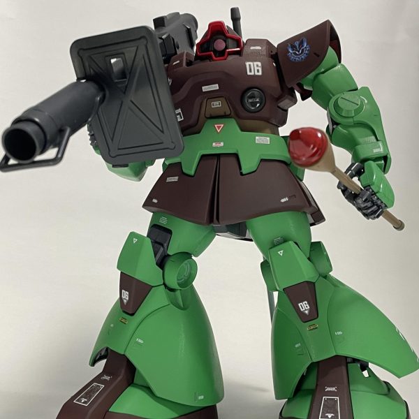 ドム(闇夜のフェンリル隊仕様)｜がらいさんのガンプラ作品｜GUNSTA（ガンスタ）