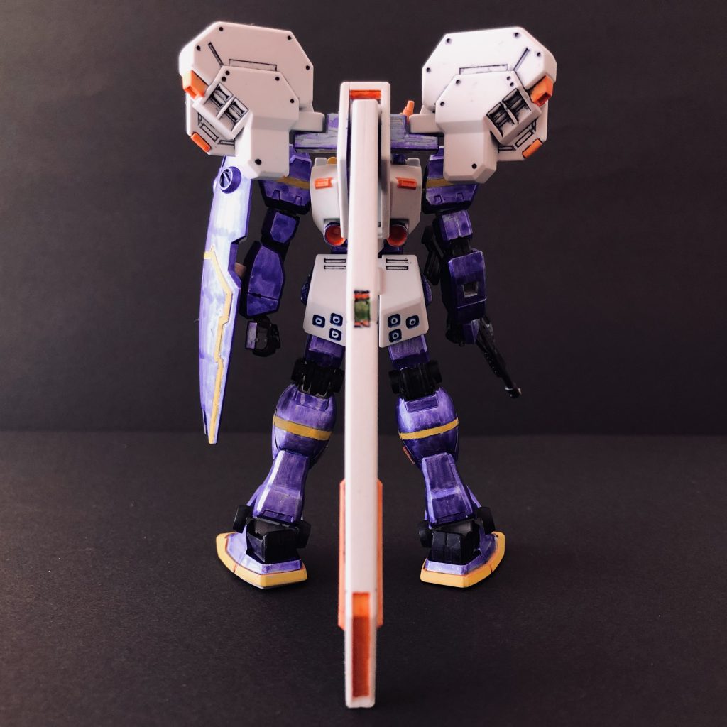 後ろから。(色ムラがひどいですが、今回は修行です...😑ムムム)