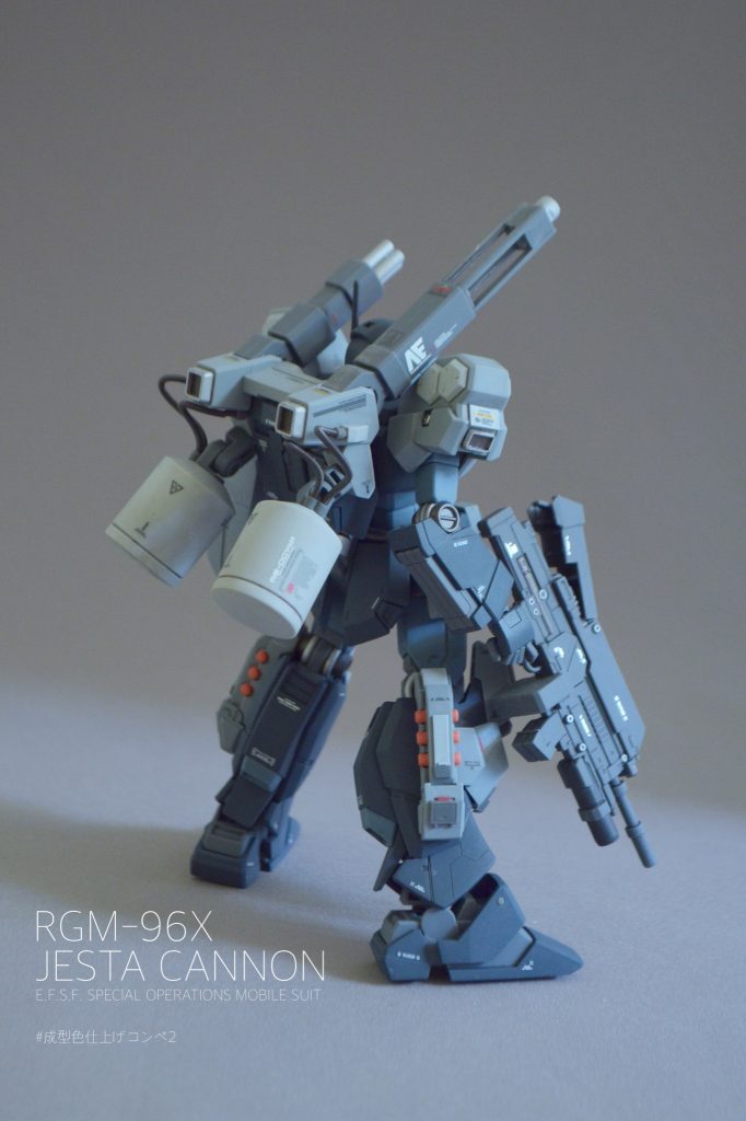 1/144 ジェスタキャノン ほぼ成型色仕上げ–4枚目/制作者:key