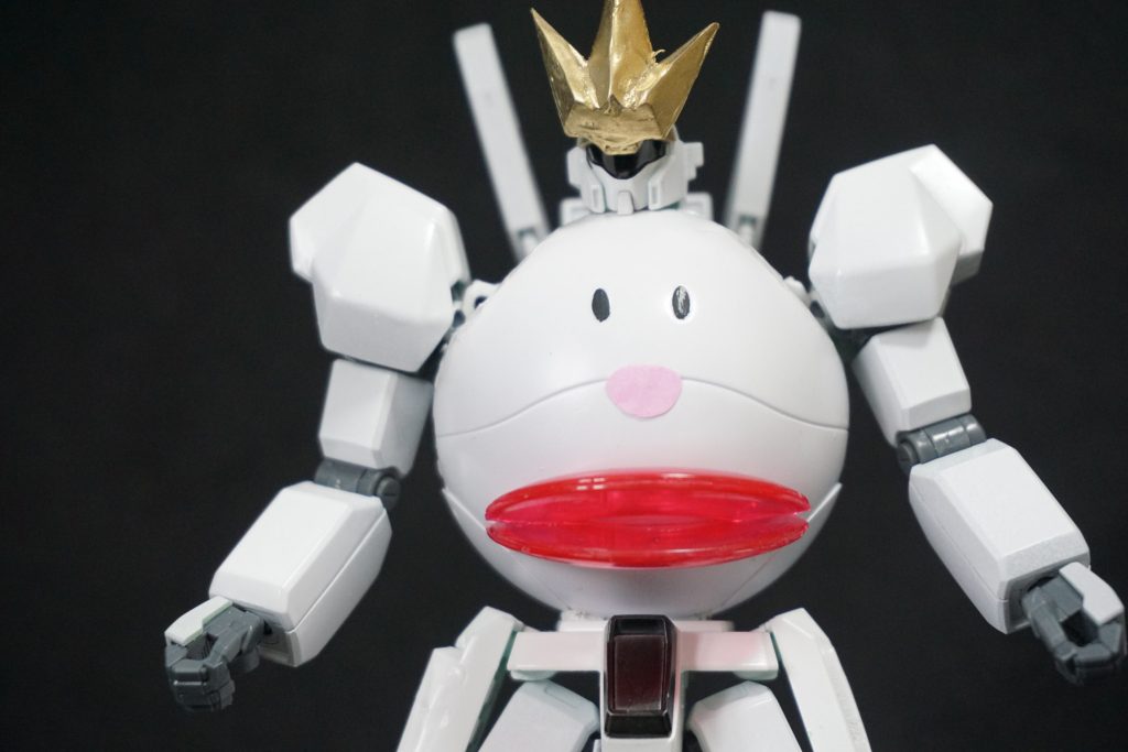 少しまぬけなガンプラが好きなので、かっこよくなりすぎたらどうしよう、と思ってましたが全然大丈夫でした。