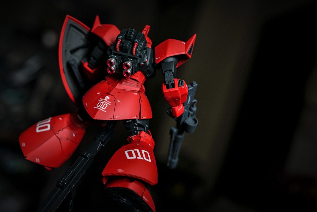 真紅の稲妻 ジョニーライデン専用 ゲルググ Johnny Leiden's gelgoog MS-14B–3枚目/制作者：OLIVER