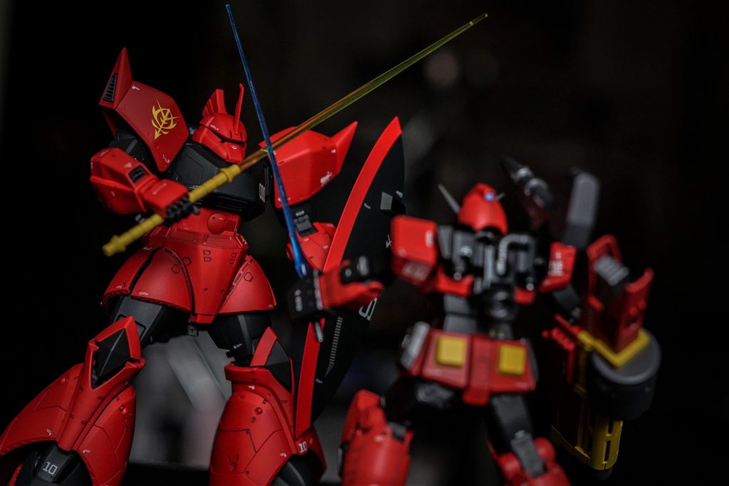 真紅の稲妻 ジョニーライデン専用 ゲルググ Johnny Leiden's gelgoog MS-14B–5枚目/制作者：OLIVER