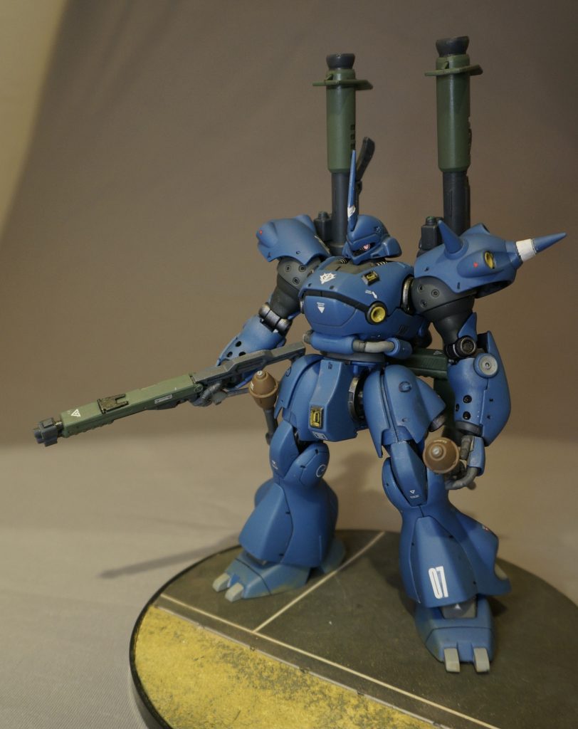 大推力、重武装、軽量化のための紙装甲からなる「一撃離脱」という機体特性的にダメージ表現は控えました。おそらく、ダメージを受けたらそのまま帰って来れらないんじゃないかと(恐