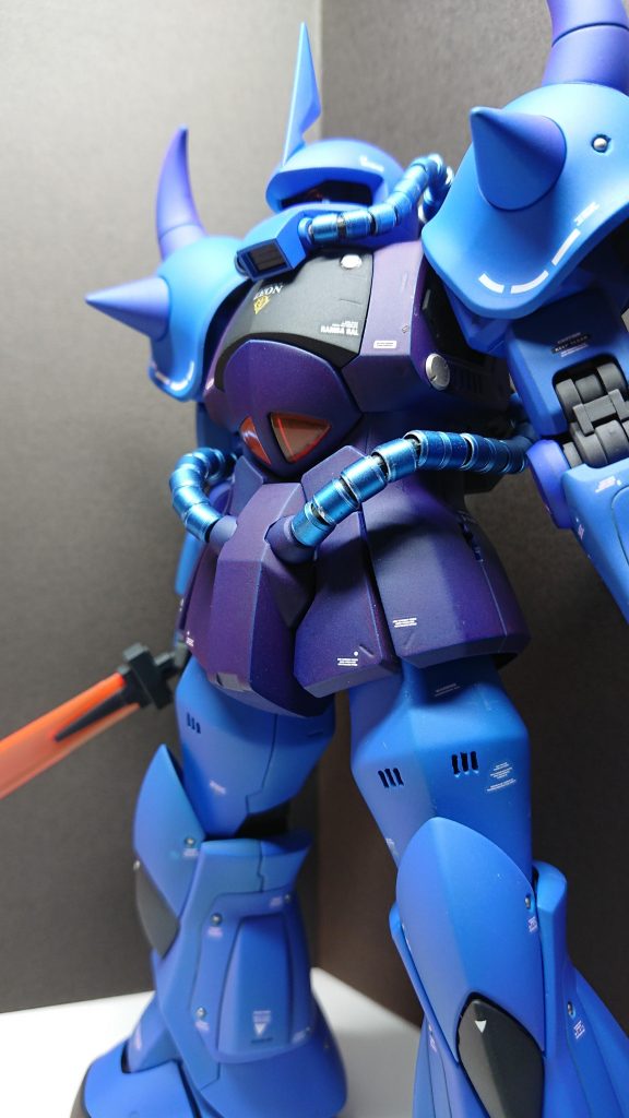 全塗装後艶消しトップコート吹いて出来上がりです。