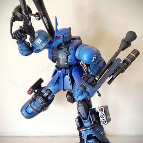 ランバ・ラル専用ザクⅠ｜akiさんのガンプラ作品｜GUNSTA