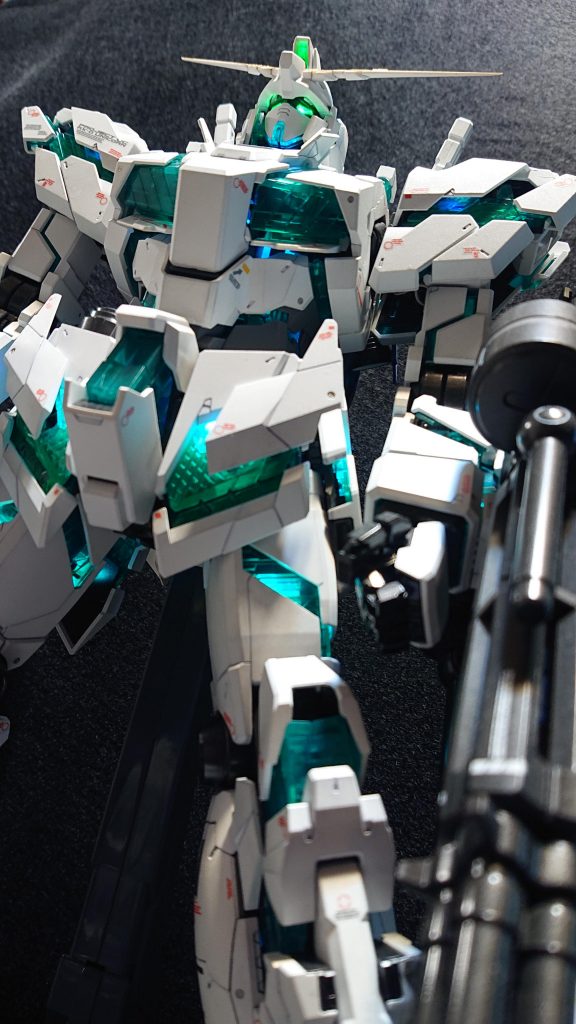 大き過ぎてポーズを取らせると背景からはみ出してしまうため、仁王立ちの写真のみになってしまいました。