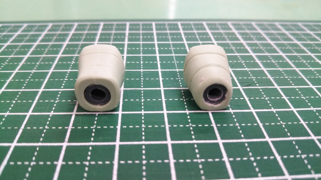 腕部の丸み出しです。