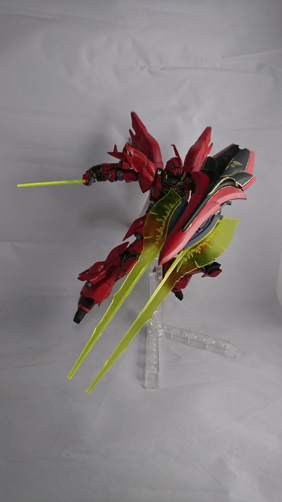 ビームエフェクトに蛍光イエロー入れようかとか思いましたが、色々と気力使いきって断念しました・・・・・いずれやってみたいですね