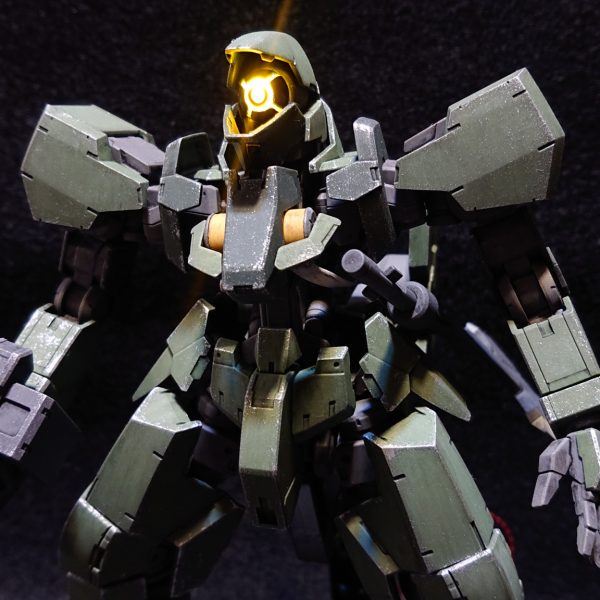 1/100 フルメカニクス グレイズ(部分塗装、電飾、ウェザリング)