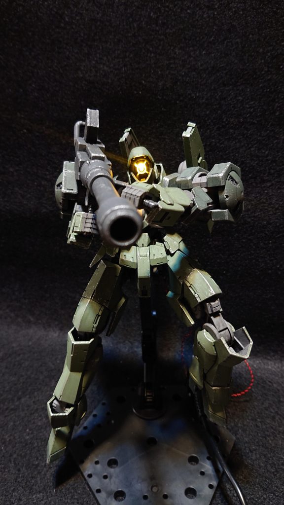 1/100 フルメカニクス グレイズ(部分塗装、電飾、ウェザリング)–5枚目/制作者：Chohnan