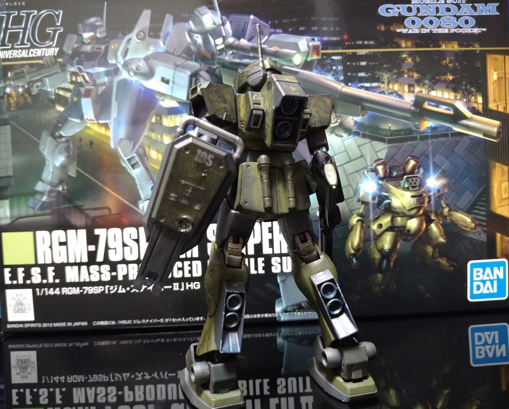 迷彩塗装です。