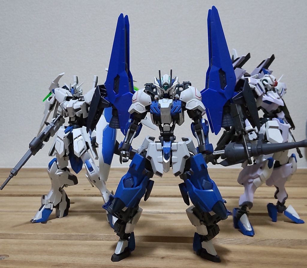 ミキシングしたガンダムフレーム機体も3例目になりました