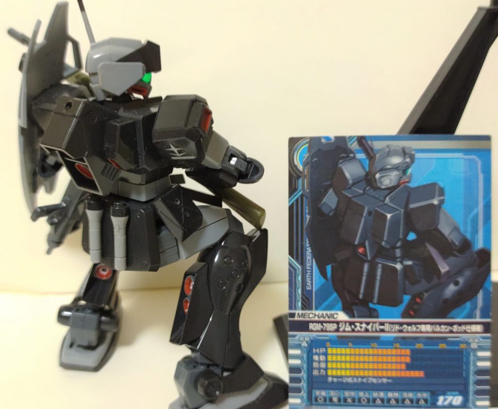 ガンダムカードビルダーでは愛機でした…