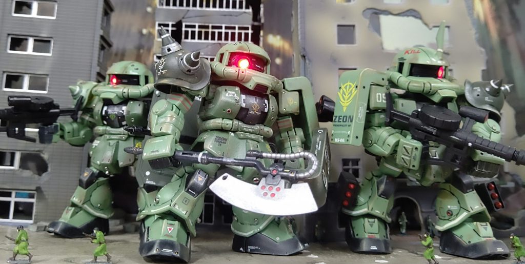 クロスシルエット　ザクⅡ–4枚目/制作者：ZAKOII