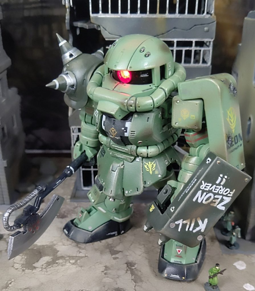 クロスシルエット　ザクⅡ–3枚目/制作者：ZAKOII