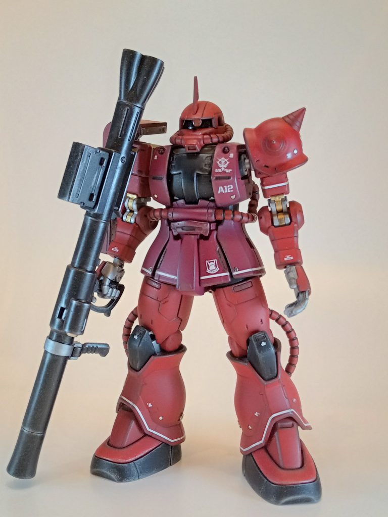 カラーリングは1stアニメのピンクよりORIGINに寄せてます。