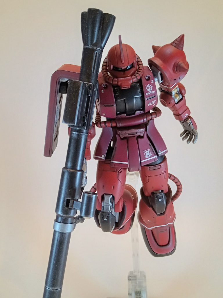 HGシャア専用ザクORIGIN–3枚目/制作者：@KRe2pect