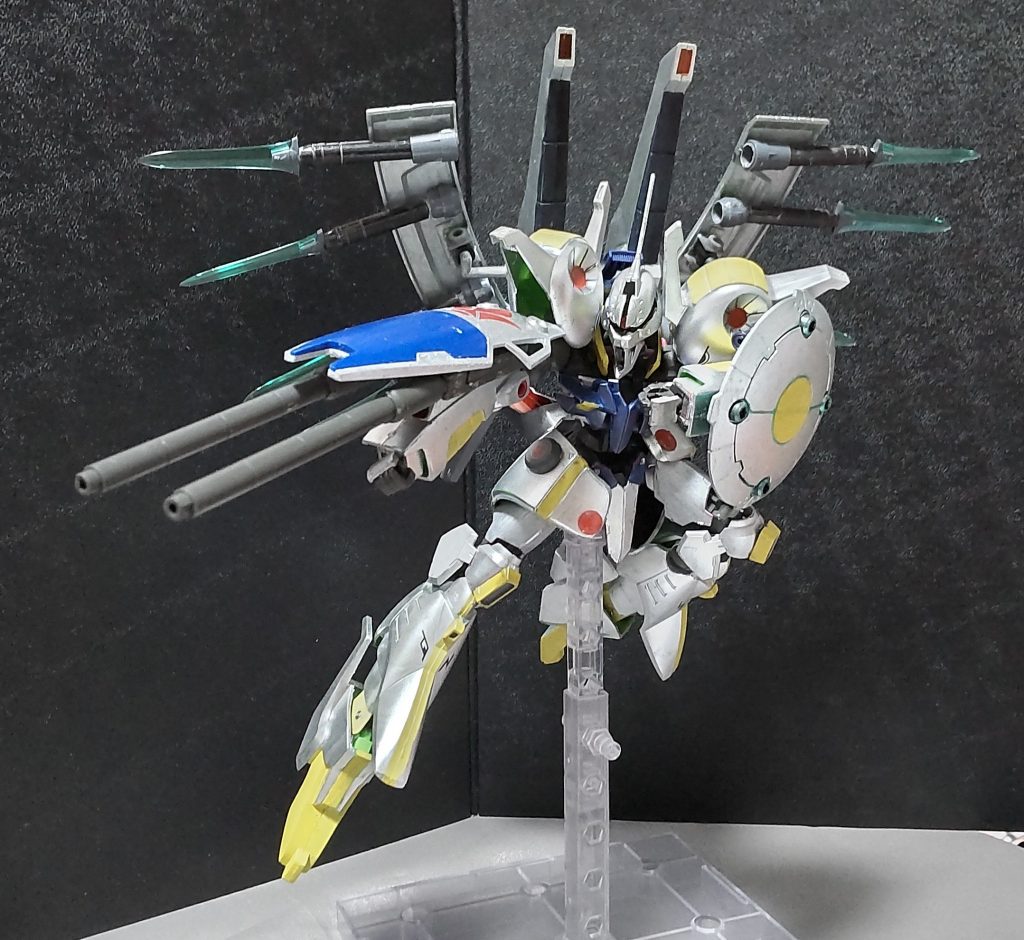 今回の作品は旧キットのパラスアテネを如何にして現代風に仕立て上げるかを考えた時に浮かんだのが鉄血のフレームを利用するというものでした。幸いにも過去に同じ要領で作ってきた作品(鉄血HMシリーズ)があったので、そこまで苦労する事なく作れたので良かったです。以上です。最後までのお付き合いありがとうございます。