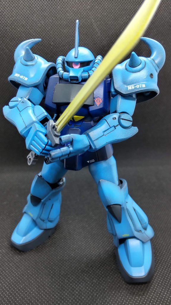 グフのサーベルはいいですね。