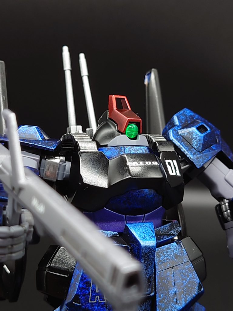 ガイアノーツのプレミアムブルーとプレミアムレッドが使いたくてラップ塗装したけど、イメージ通りの仕上がりには、ならなかったので、もう少し色のセンスをあげないといけないなと思いました…