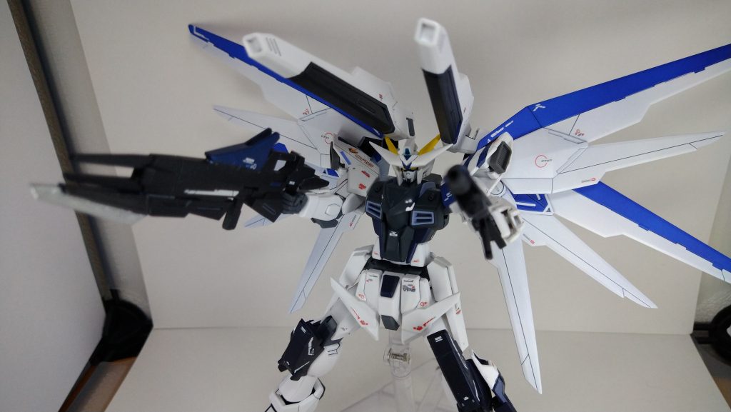 フリーダムなのでもちろんハイマットフルバーストもできます。うん!かっこいい!(*/>ω<)/