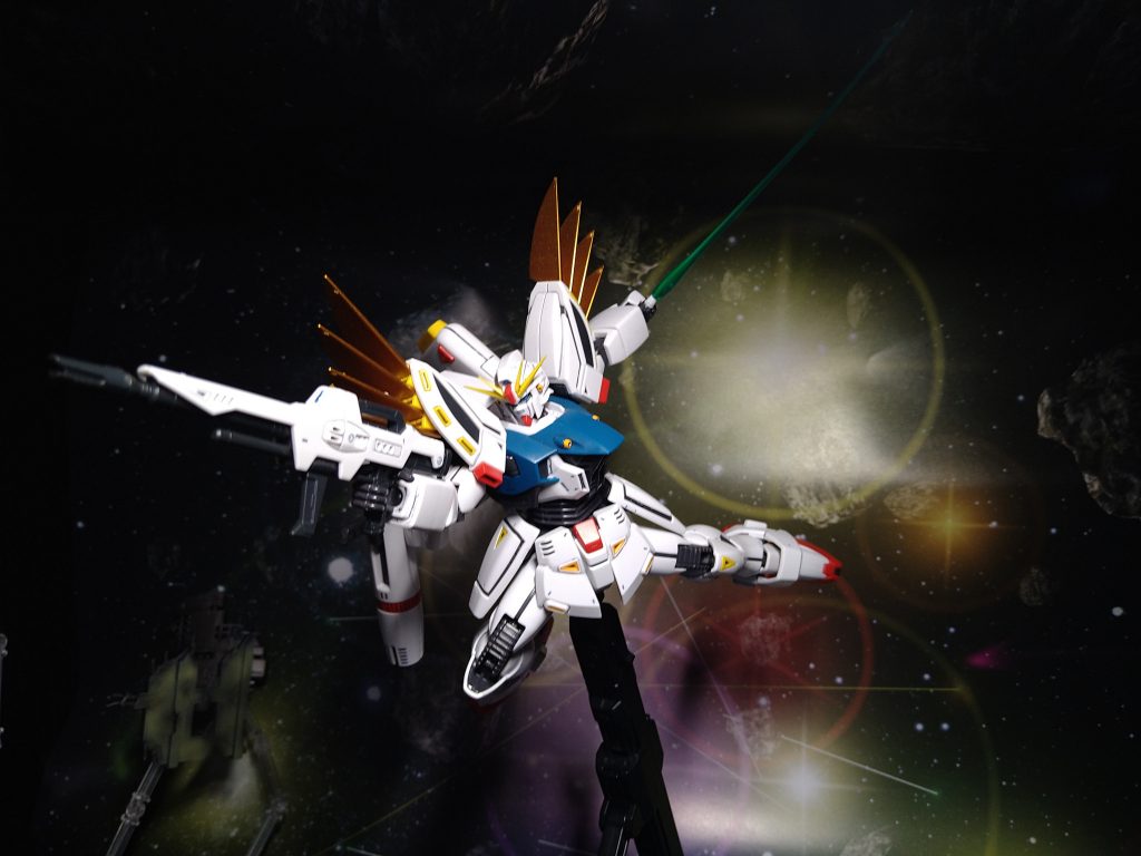 ビームライフルの色分けもしっかりされていてよかったです