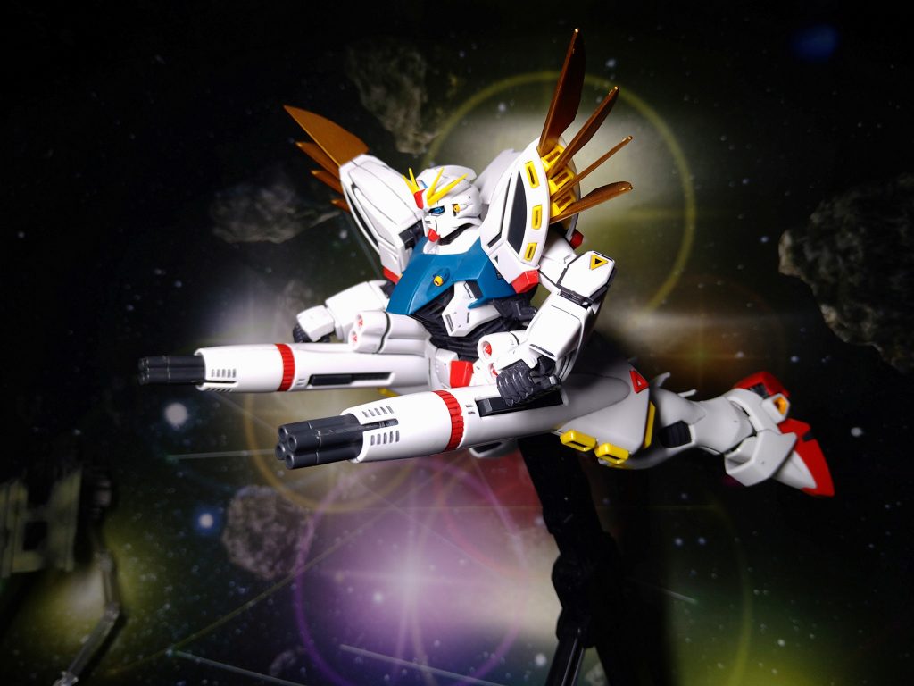 もし、F91が劇場ではなく当初の予定どうりＴＶ放送ならこの装備の活躍を見れたのかと悔やまれる・・・