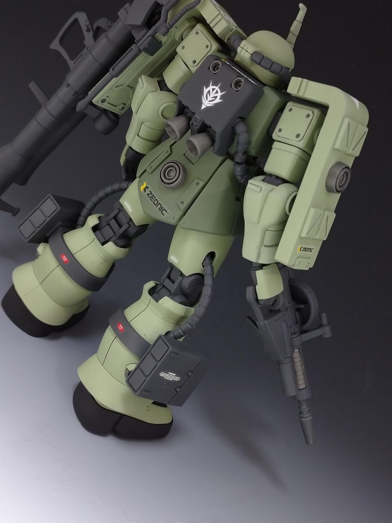 盾と腰の丸いのはウェポンラックをイメージして追加しましたが大きすぎたかも？と反省です。