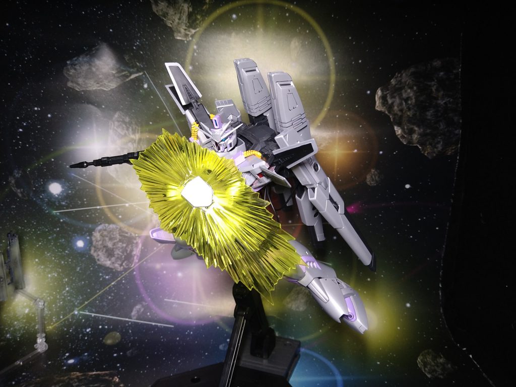 ビームシールド展開 