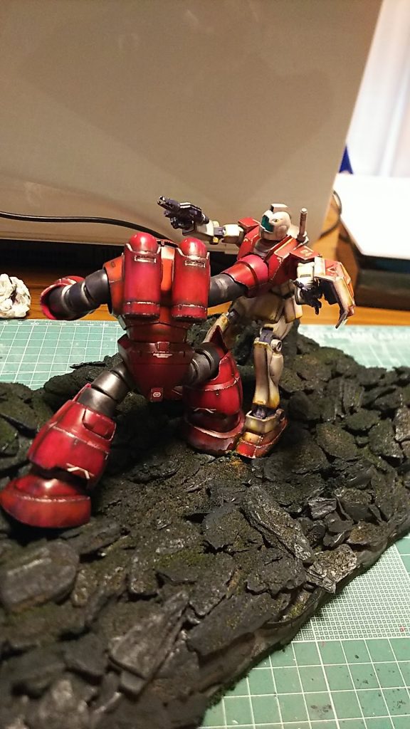 ジャブローに散る！–3枚目/制作者：naichin