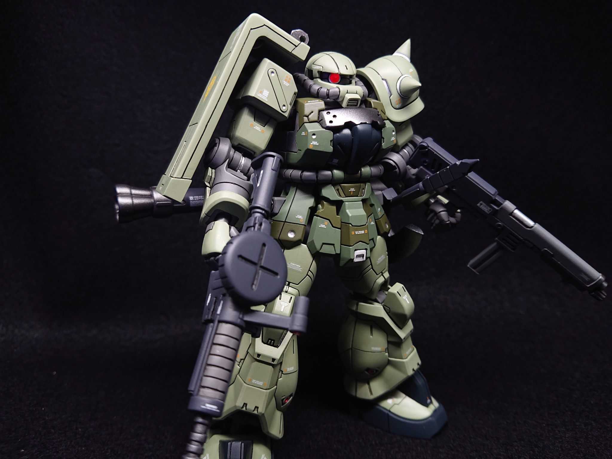 Gフレーム ザクIIF2型｜ポンポンさんのガンプラ作品｜GUNSTA（ガンスタ）