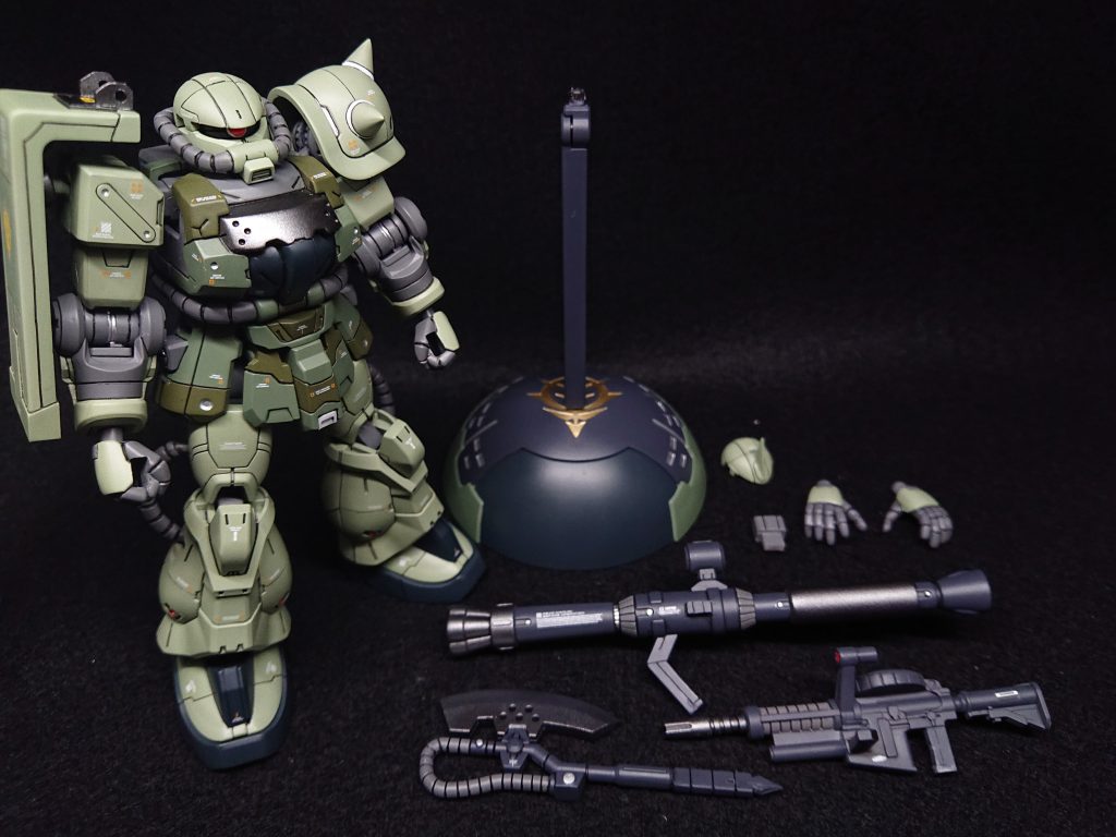 Gフレーム ザクIIF2型–9枚目/制作者:ポンポン