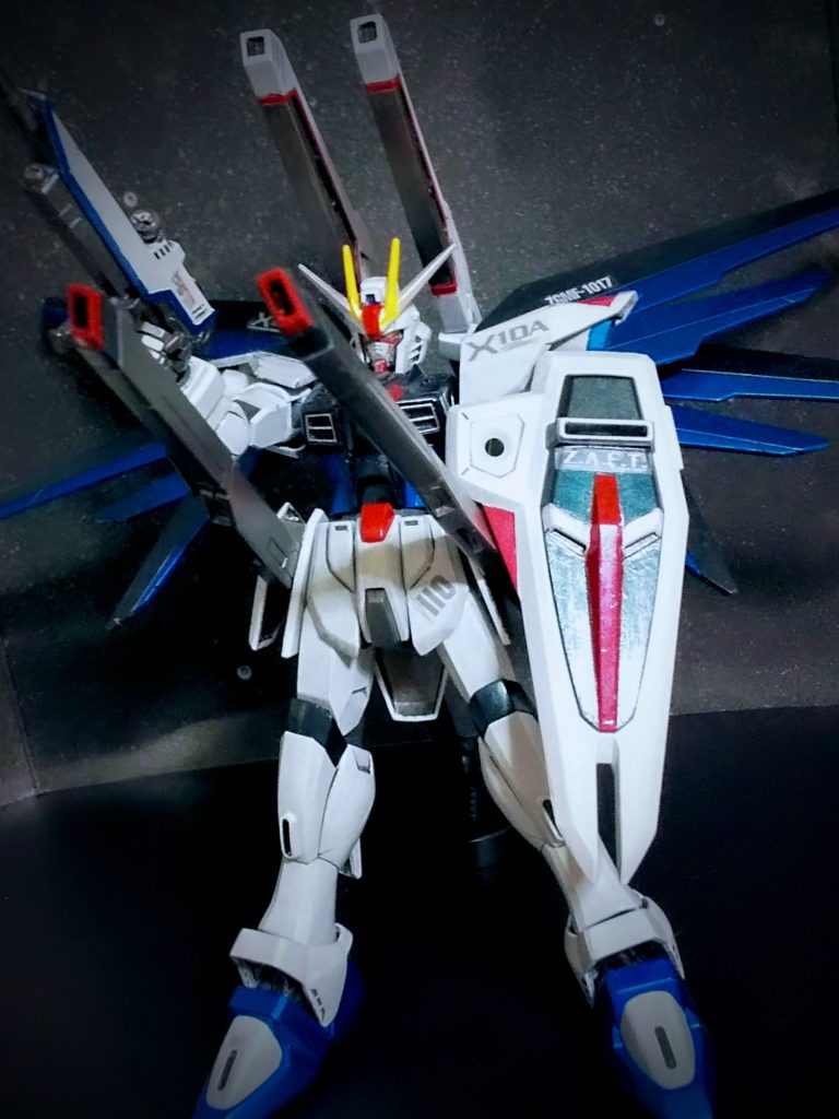 何とか、ハイマットフルバーストモードのポージングができました。