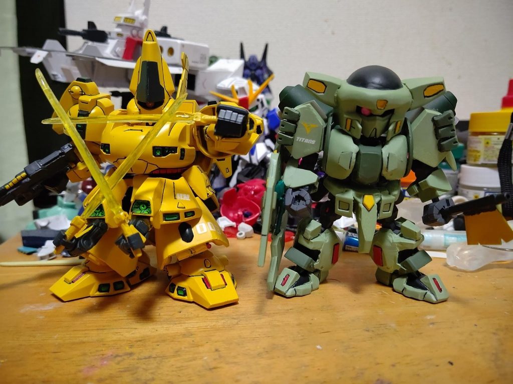 前作のボリノーク・サマーンとの２ショット