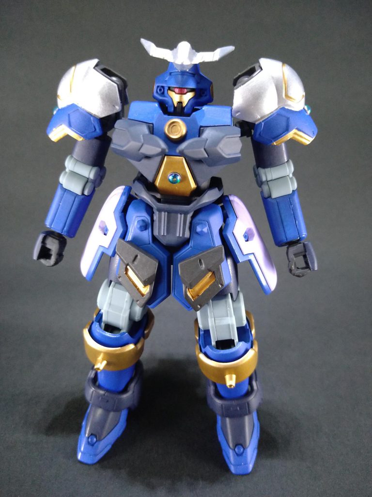 元々マグアナックなら、ファンタジー系でもイケると思い、積みプラのバルバトスのパーツで魔兵騎士にしました。