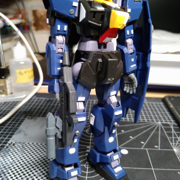 ガンダムマークⅡ制作中。取り敢えずディテール追加終了。これから筆塗りです。（2枚目）